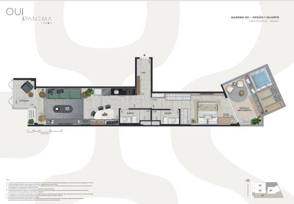 Studio à venda com 1 quarto, 1 suíte e 46m² no Ipanema, Rio de Janeiro (RJ) — foto 12 de 27