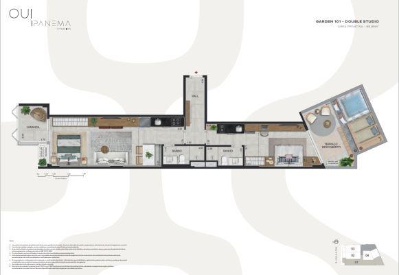 Studio à venda com 1 quarto, 1 suíte e 46m² no Ipanema, Rio de Janeiro (RJ) — foto 11 de 27
