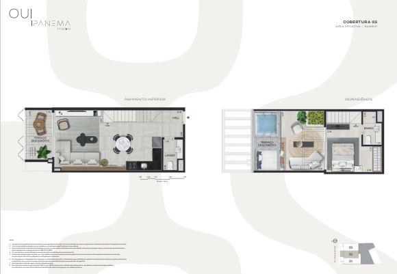 Studio à venda com 1 quarto, 1 suíte e 46m² no Ipanema, Rio de Janeiro (RJ) — foto 26 de 27