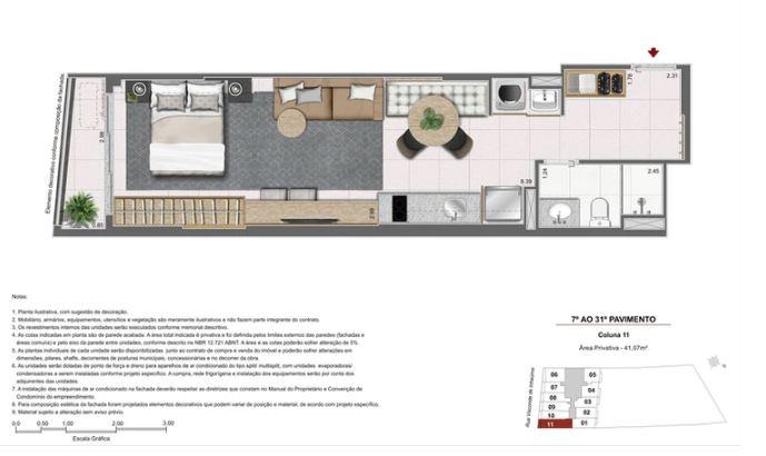 Studio à venda com 1 quarto, 1 suíte e 1 vaga no Centro, Rio de Janeiro (RJ) — foto 21 de 30
