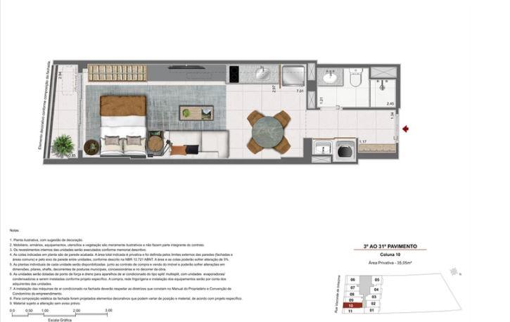 Studio à venda com 1 quarto, 1 suíte e 1 vaga no Centro, Rio de Janeiro (RJ) — foto 30 de 30