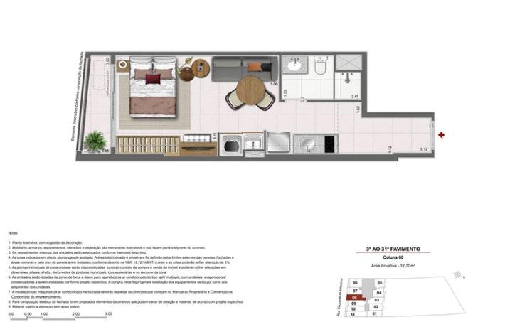 Studio à venda com 1 quarto, 1 suíte e 1 vaga no Centro, Rio de Janeiro (RJ) — foto 28 de 30
