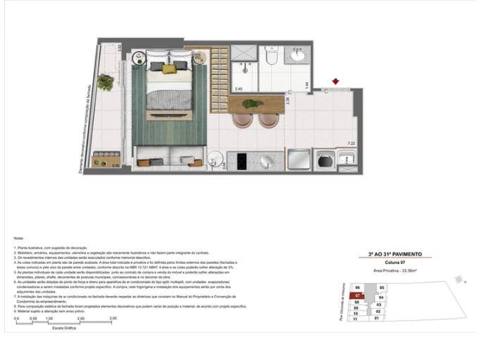 Studio à venda com 1 quarto, 1 suíte e 1 vaga no Centro, Rio de Janeiro (RJ) — foto 27 de 30