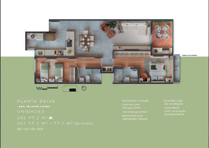 Apartamento à venda com 2 quartos, 1 suíte, 1 vaga e 94m² no Humaitá, Rio de Janeiro (RJ) — foto 25 de 26