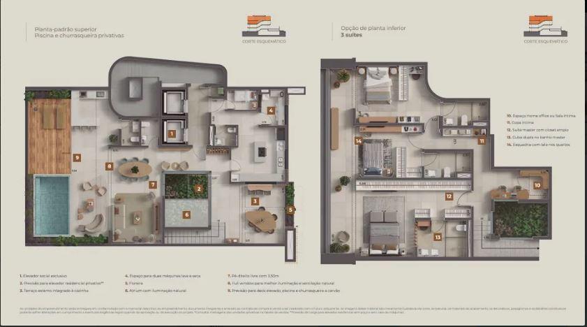 Apartamento à venda com 4 quartos, 3 suítes, 3 vagas e 263m² no Barra da Tijuca, Rio de Janeiro (RJ) — foto 15 de 23
