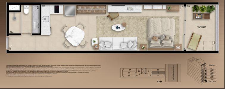 Studio à venda com 1 quarto, 1 suíte e 36m² no Ipanema, Rio de Janeiro (RJ) — foto 24 de 30
