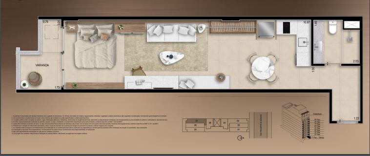 Studio à venda com 1 quarto, 1 suíte e 36m² no Ipanema, Rio de Janeiro (RJ) — foto 28 de 30
