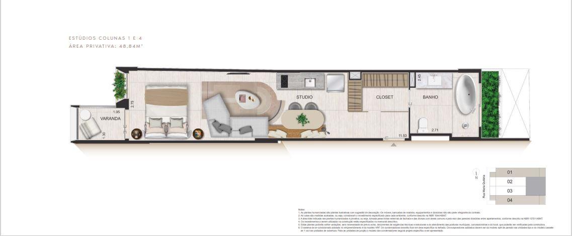 Studio à venda com 1 quarto, 1 suíte e 55m² no Ipanema, Rio de Janeiro (RJ) — foto 17 de 30