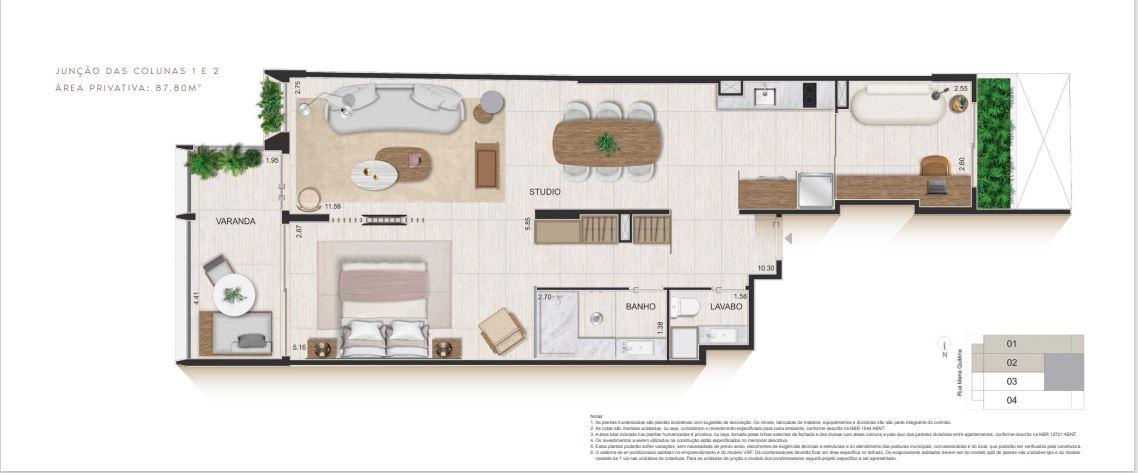 Studio à venda com 1 quarto, 1 suíte e 55m² no Ipanema, Rio de Janeiro (RJ) — foto 28 de 30