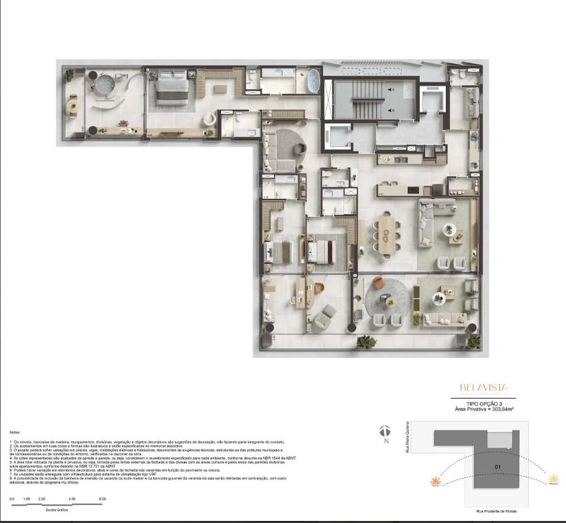 Apartamento à venda com 4 quartos, 4 suítes, 3 vagas e 307m² no Ipanema, Rio de Janeiro (RJ) — foto 2 de 30
