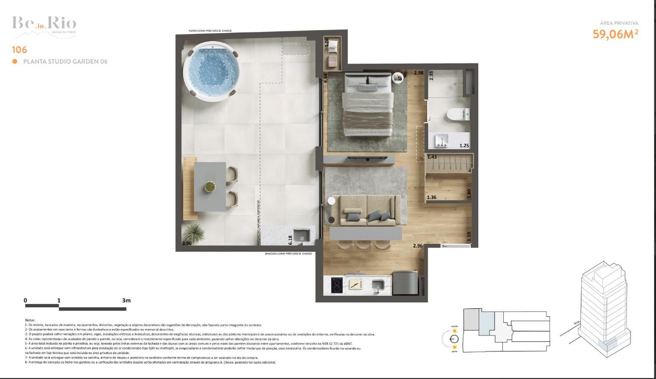 Studio à venda com 1 quarto, 1 suíte e 39m² no Ipanema, Rio de Janeiro (RJ) — foto 19 de 30
