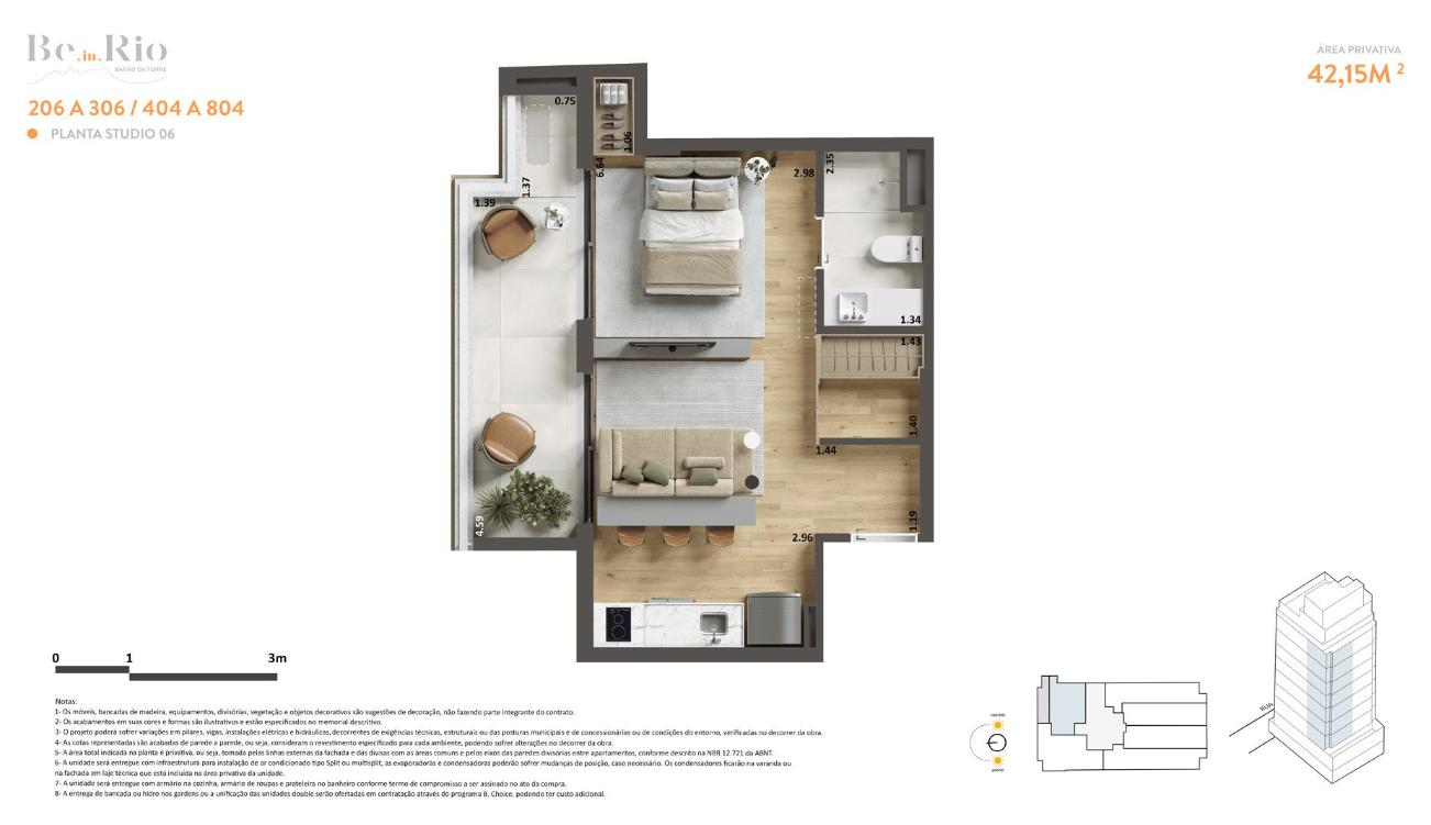 Studio à venda com 1 quarto, 1 suíte e 39m² no Ipanema, Rio de Janeiro (RJ) — foto 21 de 30