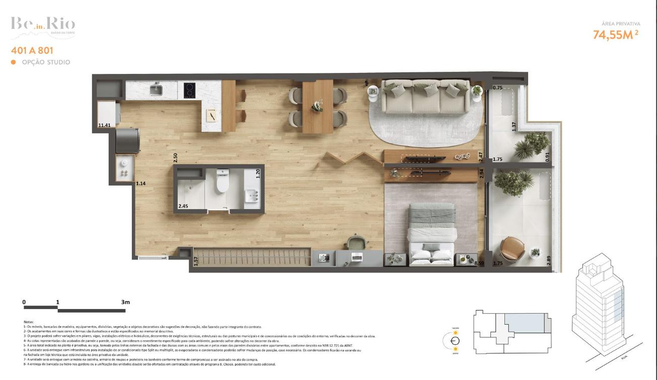 Studio à venda com 1 quarto, 1 suíte e 39m² no Ipanema, Rio de Janeiro (RJ) — foto 23 de 30
