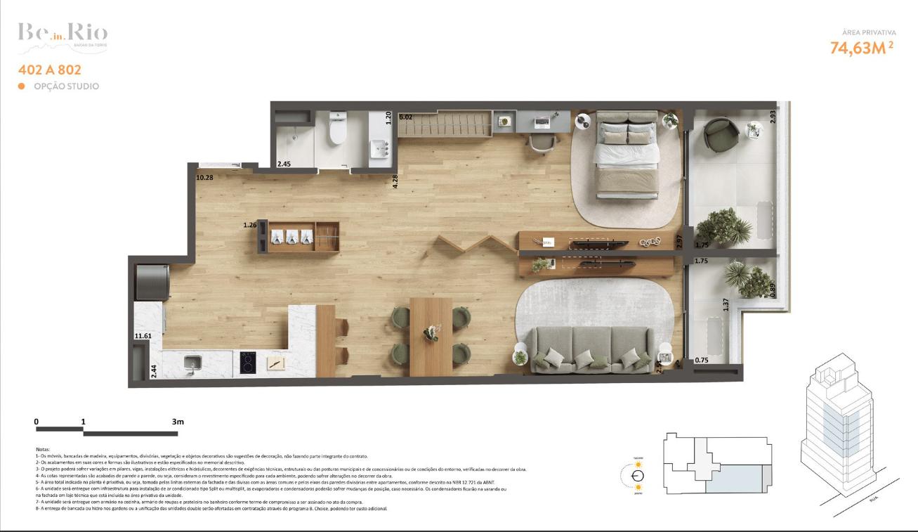 Studio à venda com 1 quarto, 1 suíte e 39m² no Ipanema, Rio de Janeiro (RJ) — foto 25 de 30