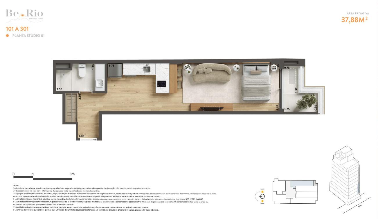 Studio à venda com 1 quarto, 1 suíte e 39m² no Ipanema, Rio de Janeiro (RJ) — foto 28 de 30