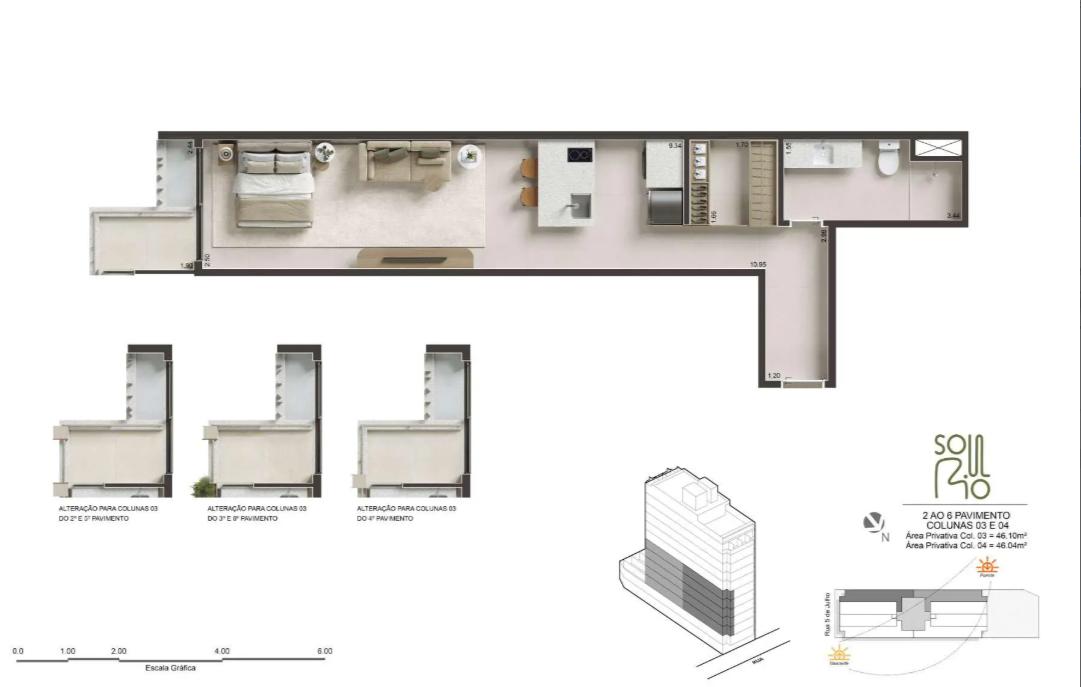 Studio à venda com 1 quarto, 1 suíte e 35m² no Copacabana, Rio de Janeiro (RJ) — foto 22 de 22