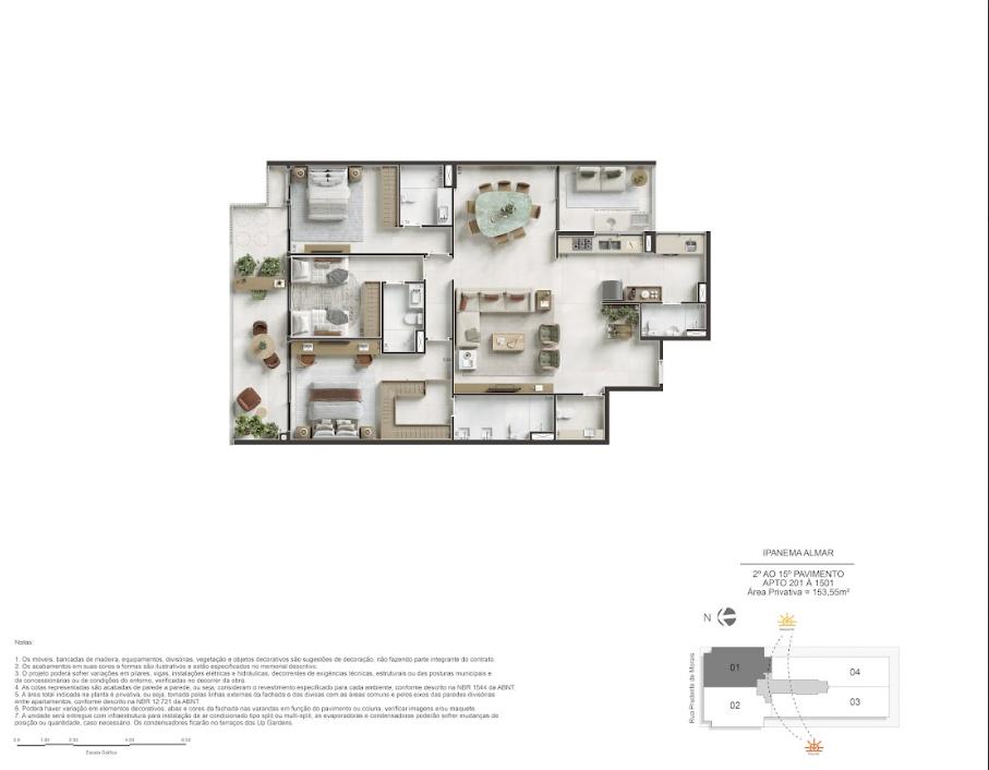 Apartamento à venda com 3 quartos, 3 suítes, 2 vagas e 208m² no Ipanema, Rio de Janeiro (RJ) — foto 21 de 27