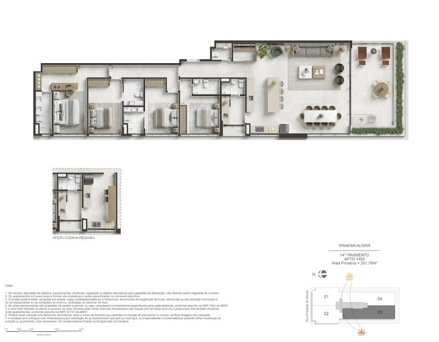 Apartamento à venda com 3 quartos, 3 suítes, 2 vagas e 208m² no Ipanema, Rio de Janeiro (RJ) — foto 23 de 27