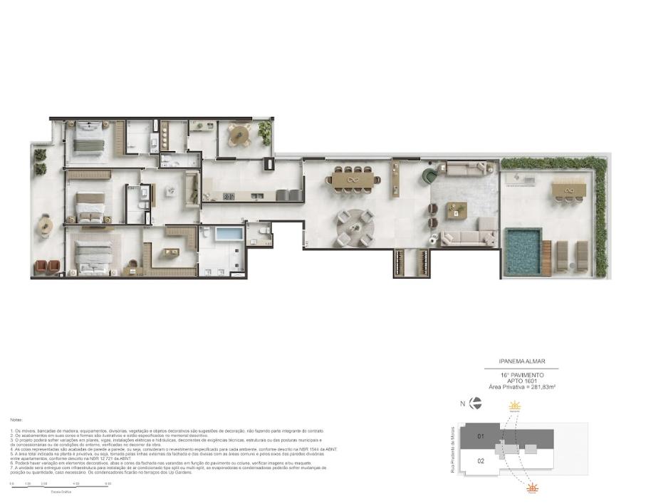 Apartamento à venda com 3 quartos, 3 suítes, 2 vagas e 208m² no Ipanema, Rio de Janeiro (RJ) — foto 25 de 27