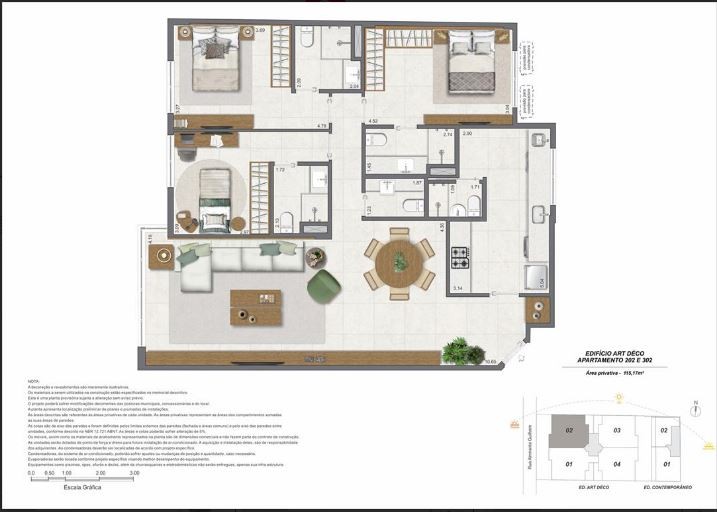 Apartamento à venda com 2 quartos, 1 suíte, 1 vaga e 62m² no Leblon, Rio de Janeiro (RJ) — foto 22 de 29
