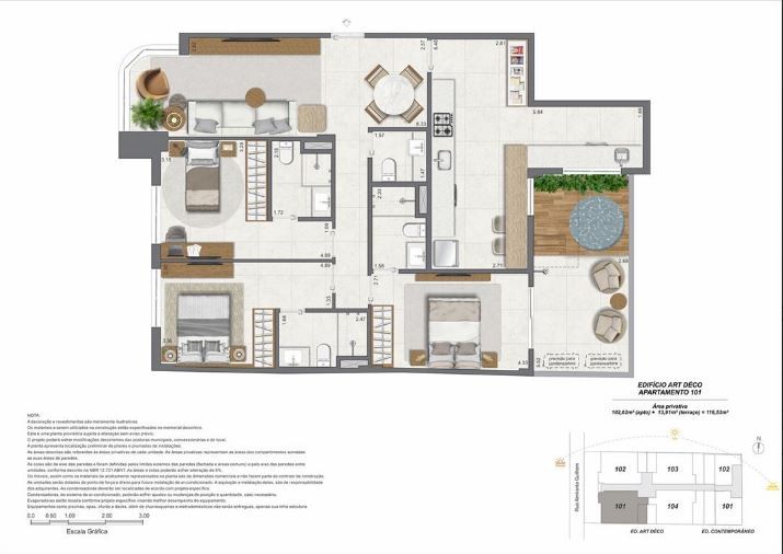 Apartamento à venda com 2 quartos, 1 suíte, 1 vaga e 62m² no Leblon, Rio de Janeiro (RJ) — foto 21 de 29