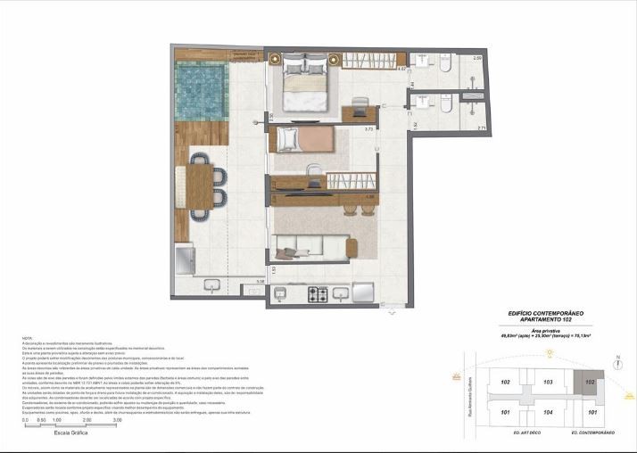 Apartamento à venda com 2 quartos, 1 suíte, 1 vaga e 62m² no Leblon, Rio de Janeiro (RJ) — foto 28 de 29