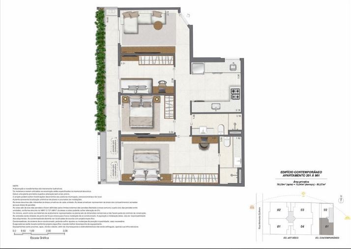 Apartamento à venda com 2 quartos, 1 suíte, 1 vaga e 62m² no Leblon, Rio de Janeiro (RJ) — foto 29 de 29