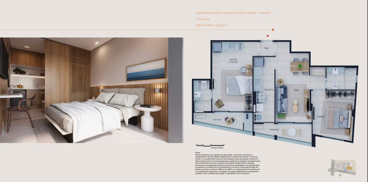 Studio à venda com 2 quartos, 1 suíte, 1 vaga e 62m² no Botafogo, Rio de Janeiro (RJ) — foto 22 de 27