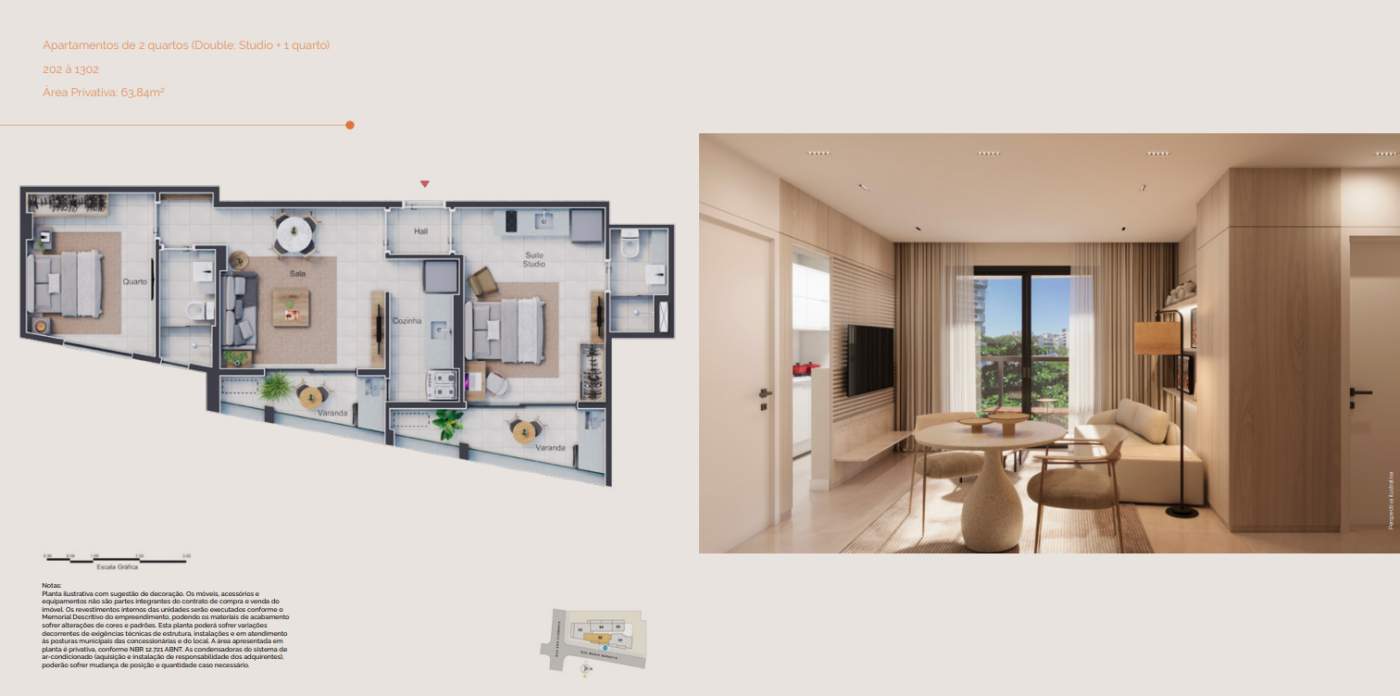 Studio à venda com 2 quartos, 1 suíte, 1 vaga e 62m² no Botafogo, Rio de Janeiro (RJ) — foto 23 de 27