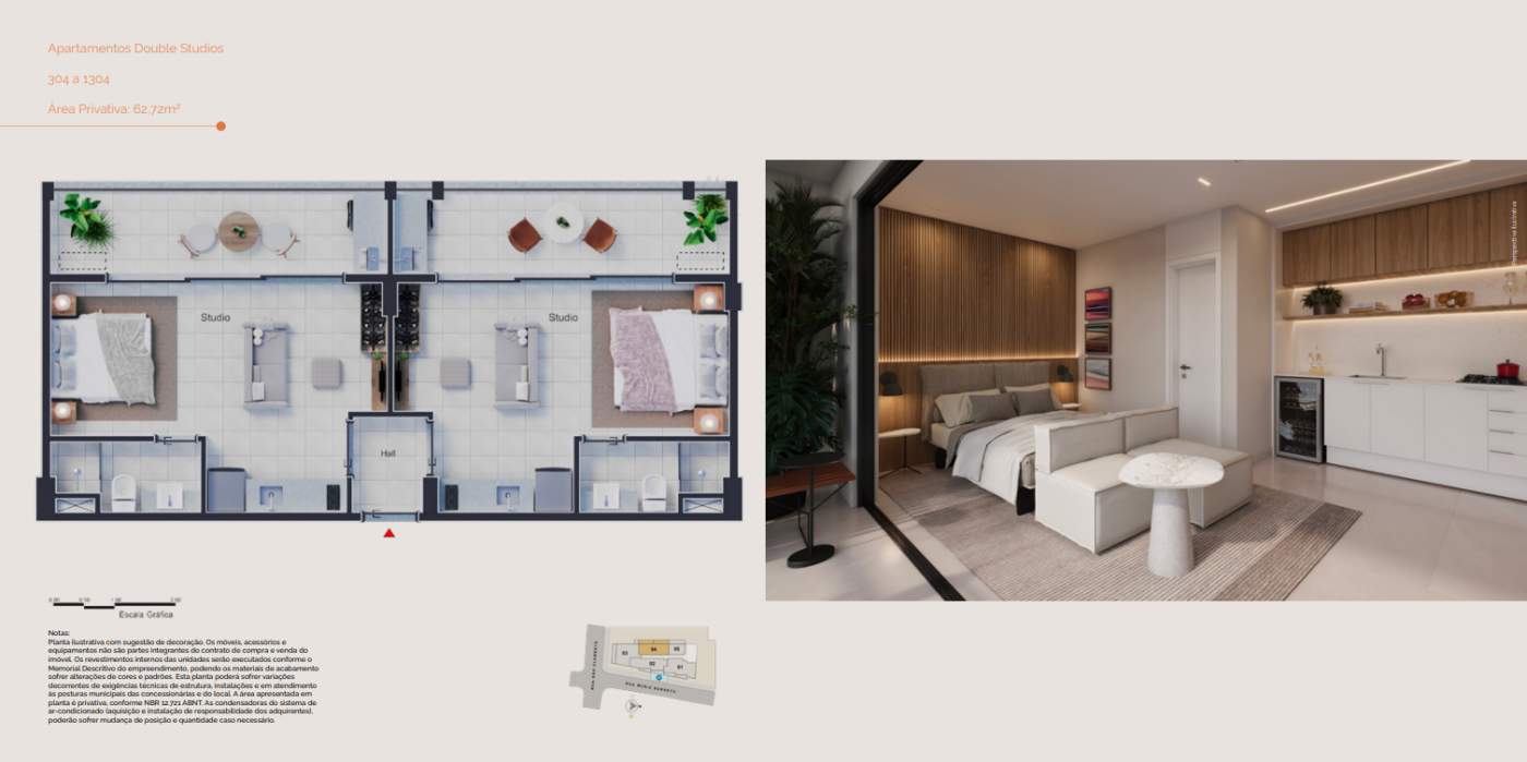 Studio à venda com 2 quartos, 1 suíte, 1 vaga e 62m² no Botafogo, Rio de Janeiro (RJ) — foto 25 de 27