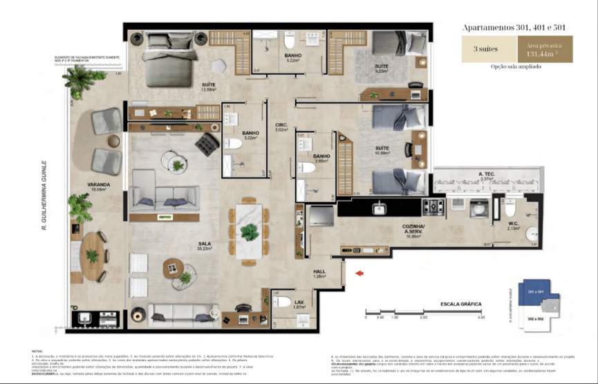Apartamento à venda com 4 quartos, 2 suítes, 2 vagas e 131m² no Botafogo, Rio de Janeiro (RJ) — foto 20 de 27