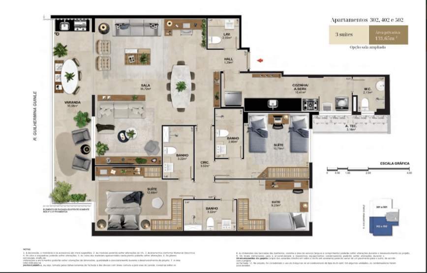 Apartamento à venda com 4 quartos, 2 suítes, 2 vagas e 131m² no Botafogo, Rio de Janeiro (RJ) — foto 21 de 27