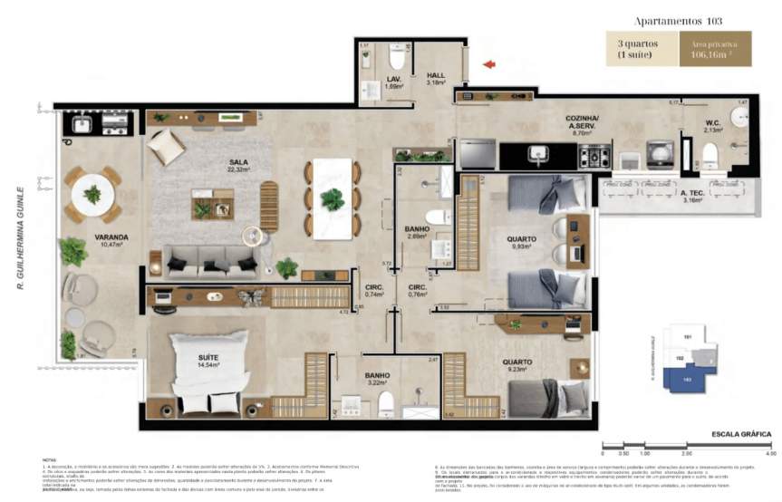 Apartamento à venda com 4 quartos, 2 suítes, 2 vagas e 131m² no Botafogo, Rio de Janeiro (RJ) — foto 26 de 27