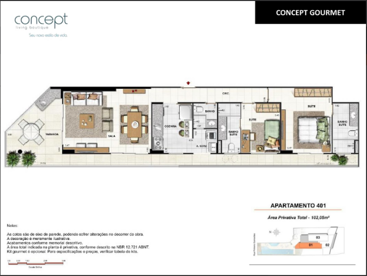 Apartamento à venda com 4 quartos, 2 suítes, 2 vagas e 98m² no Botafogo, Rio de Janeiro (RJ) — foto 16 de 17