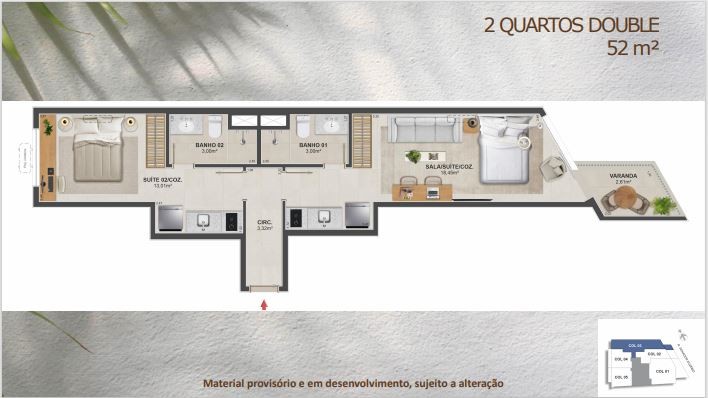 Studio à venda com 1 quarto, 1 suíte e 36m² no Flamengo, Rio de Janeiro (RJ) — foto 6 de 13