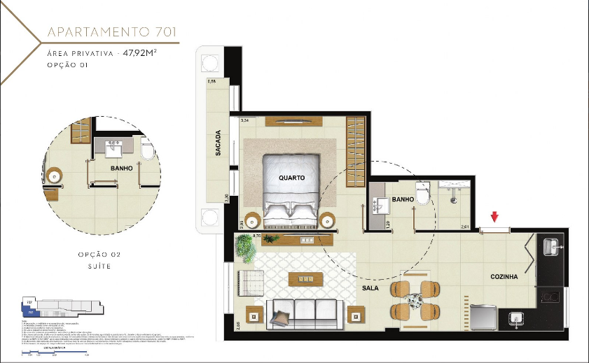 Studio à venda com 1 quarto, 1 suíte e 32m² no Flamengo, Rio de Janeiro (RJ) — foto 13 de 21