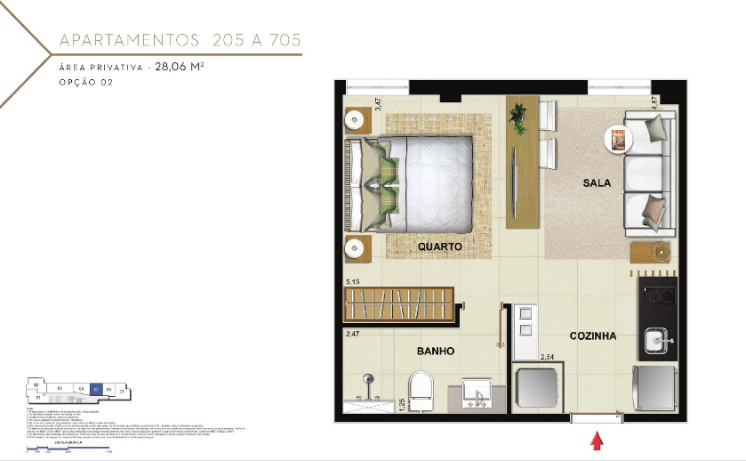 Studio à venda com 1 quarto, 1 suíte e 32m² no Flamengo, Rio de Janeiro (RJ) — foto 14 de 21