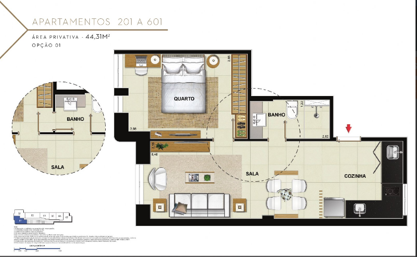 Studio à venda com 1 quarto, 1 suíte e 32m² no Flamengo, Rio de Janeiro (RJ) — foto 20 de 21