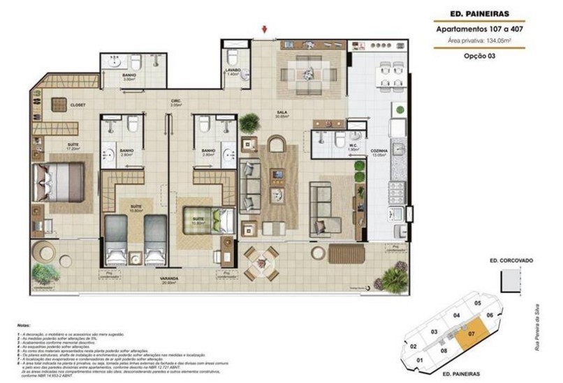 Apartamento à venda com 4 quartos, 2 suítes, 2 vagas e 91m² no Laranjeiras, Rio de Janeiro (RJ) — foto 9 de 10