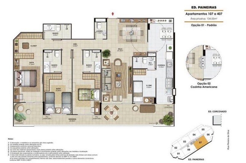 Apartamento à venda com 4 quartos, 2 suítes, 2 vagas e 91m² no Laranjeiras, Rio de Janeiro (RJ) — foto 10 de 10