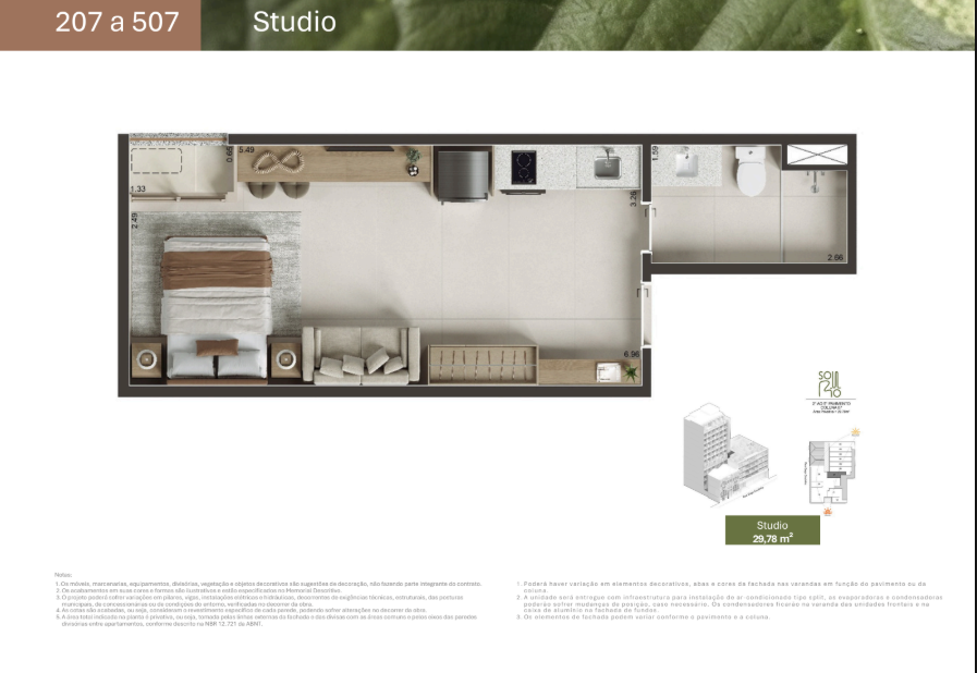 Studio à venda com 1 quarto, 1 suíte e 27m² no Laranjeiras, Rio de Janeiro (RJ) — foto 28 de 30