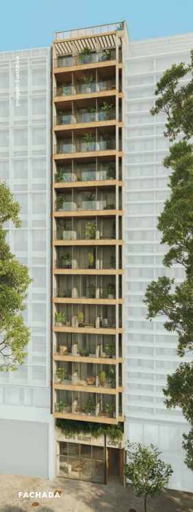 Studio à venda com 2 quartos, 1 banheiro, 1 vaga e 39m² no Copacabana, Rio de Janeiro — foto principal