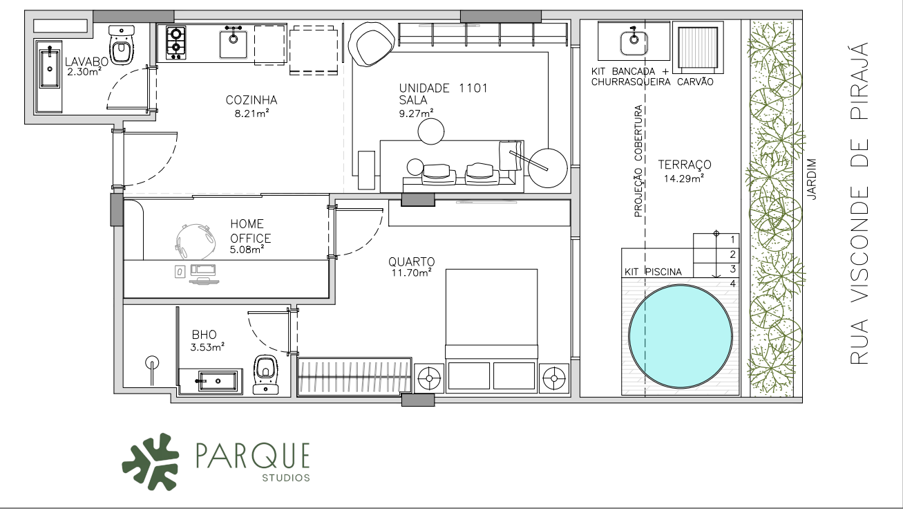 Studio à venda com 1 quarto, 1 suíte e 35m² no Ipanema, Rio de Janeiro (RJ) — foto 12 de 16
