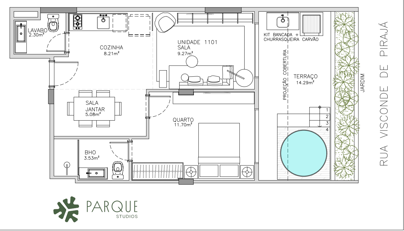 Studio à venda com 1 quarto, 1 suíte e 35m² no Ipanema, Rio de Janeiro (RJ) — foto 13 de 16