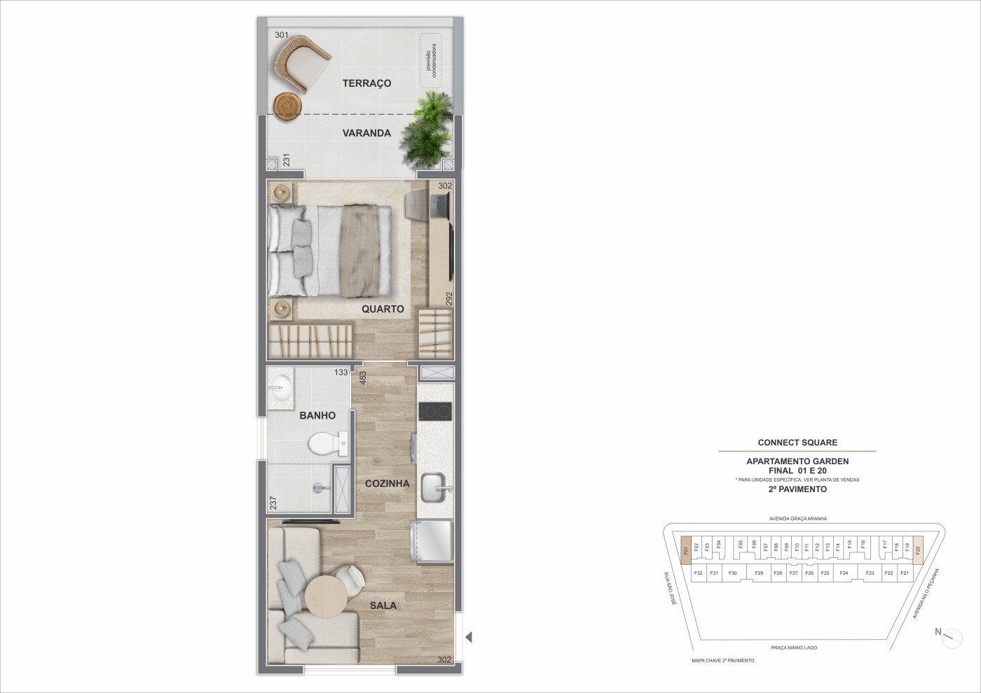 Studio à venda com 1 quarto, 1 suíte e 24m² no Centro, Rio de Janeiro (RJ) — foto 28 de 30