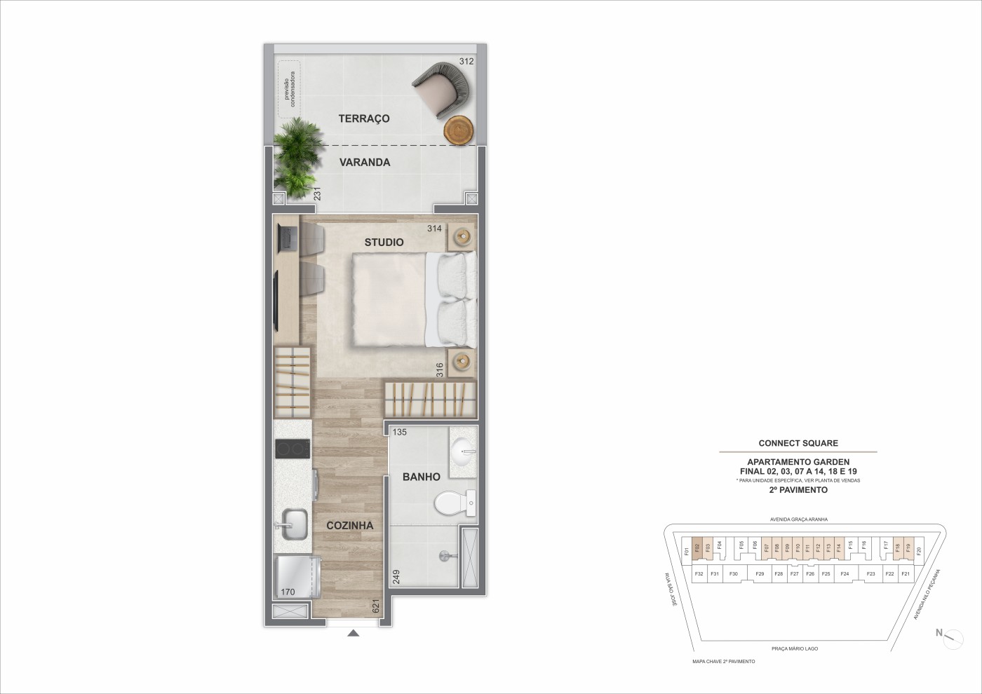 Studio à venda com 1 quarto, 1 suíte e 24m² no Centro, Rio de Janeiro (RJ) — foto 29 de 30