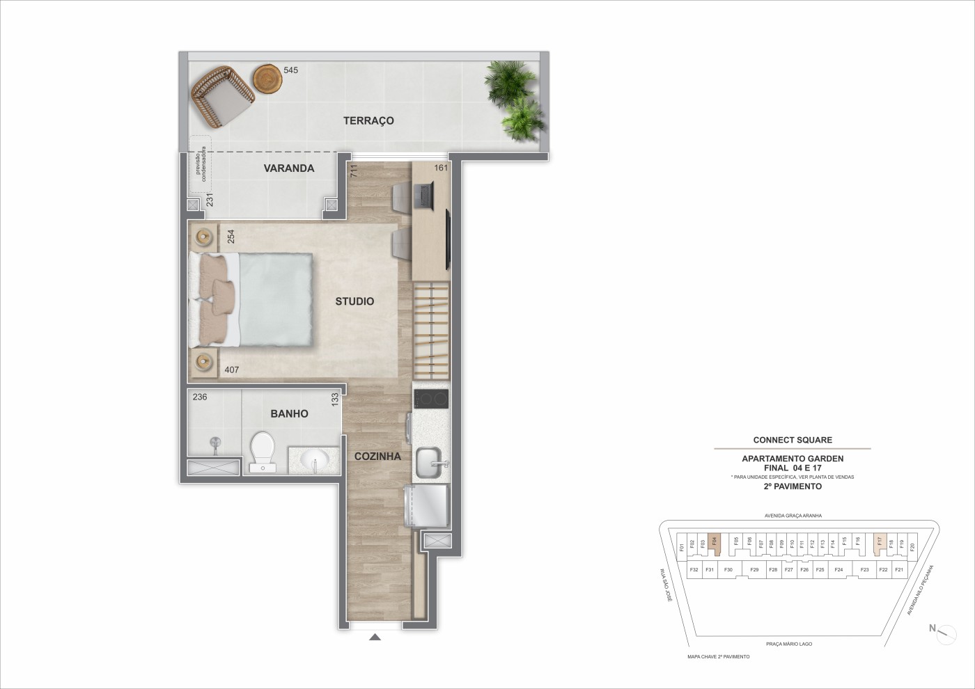 Studio à venda com 1 quarto, 1 suíte e 24m² no Centro, Rio de Janeiro (RJ) — foto 30 de 30