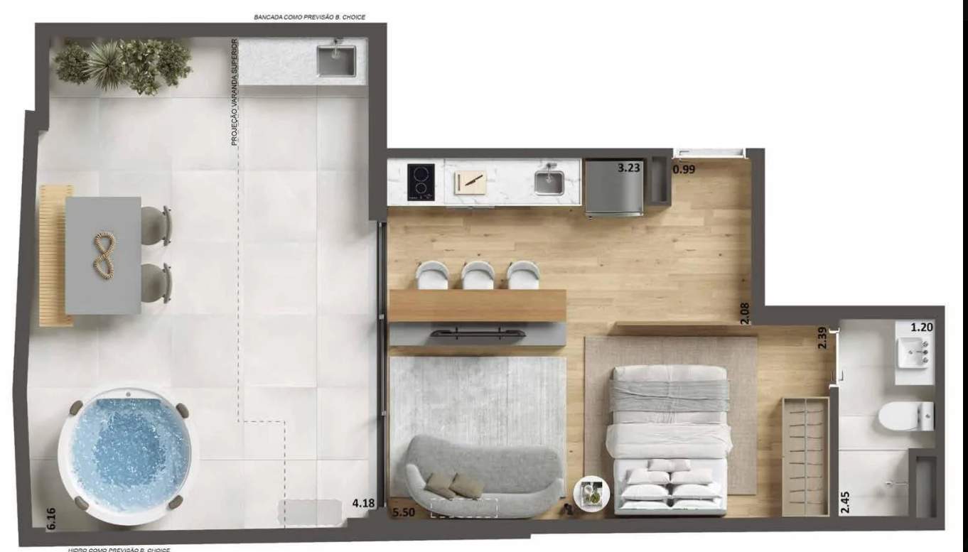 Studio à venda com 1 quarto, 1 suíte e 38m² no Ipanema, Rio de Janeiro (RJ) — foto 11 de 21