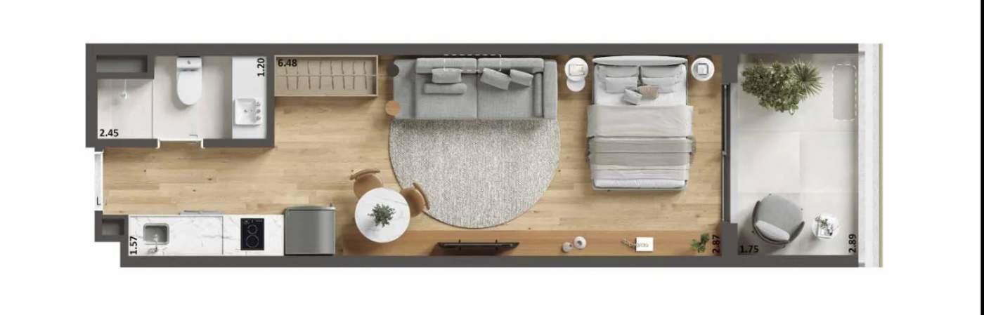 Studio à venda com 1 quarto, 1 suíte e 38m² no Ipanema, Rio de Janeiro (RJ) — foto 14 de 21