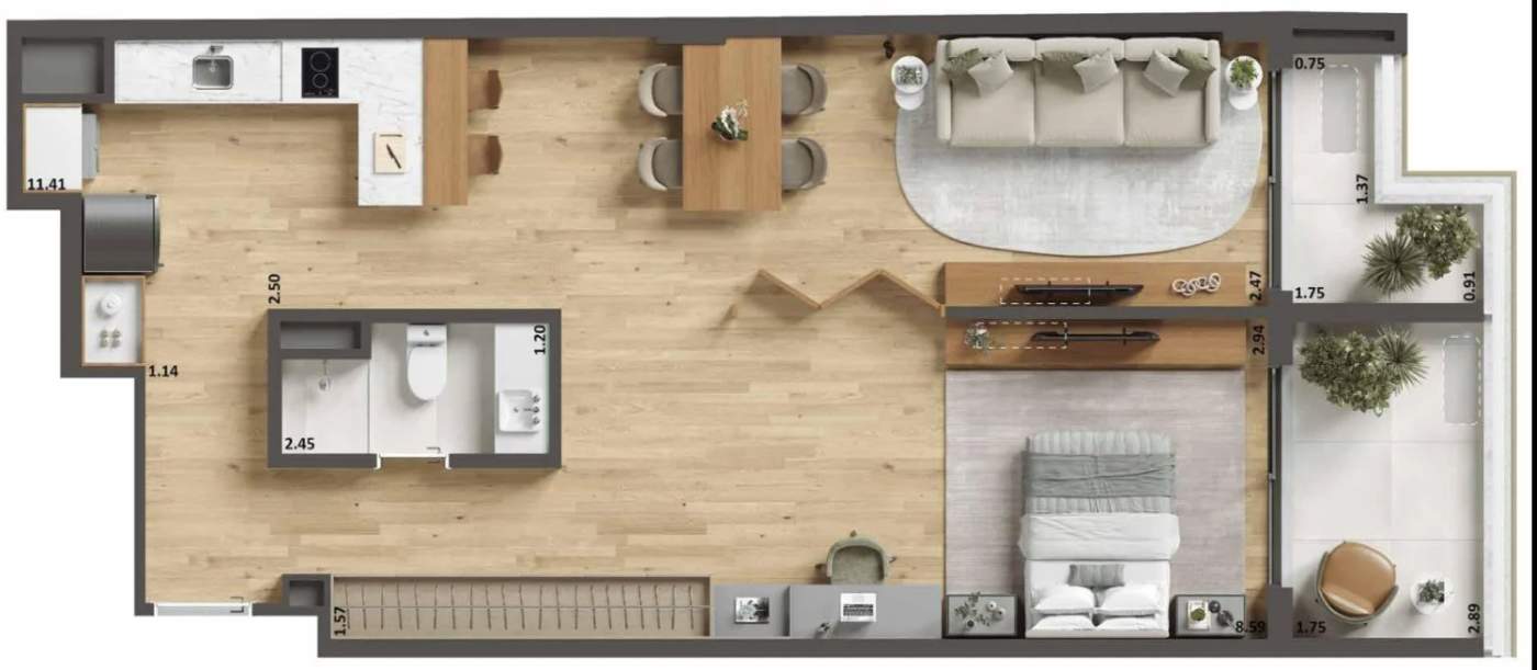 Studio à venda com 1 quarto, 1 suíte e 38m² no Ipanema, Rio de Janeiro (RJ) — foto 20 de 21
